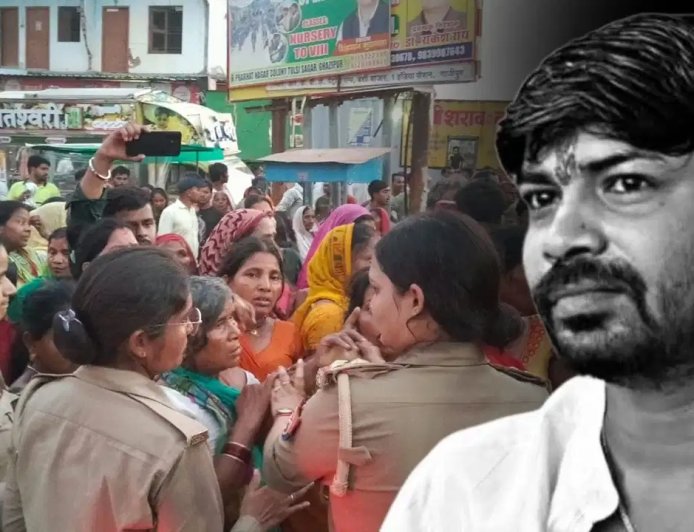 होटल कारोबारी के बेटे की हत्या के आरोपी का एनकाउंटर, फिर अंतिम संस्कार में बवाल... पुलिस-ग्रामीणों में हिंसक झड़प