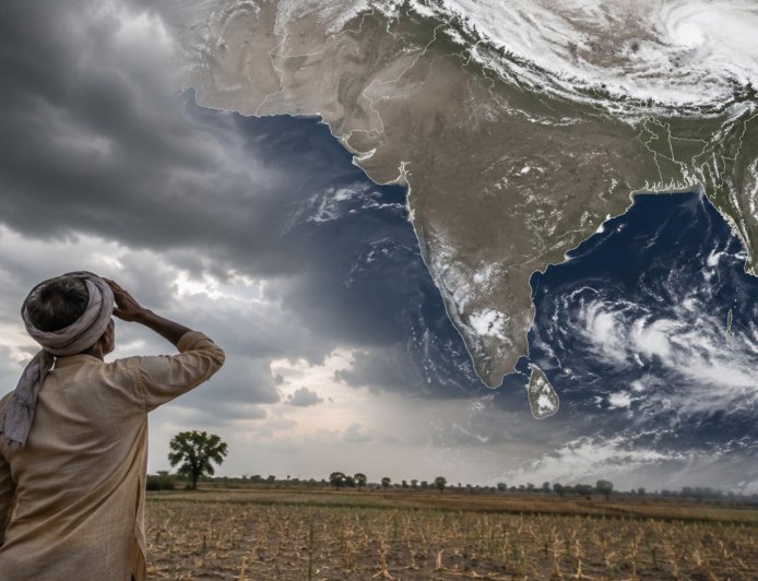 भारत के ऊपर से अचानक गायब हुए मानसूनी बादल, सैटेलाइट तस्वीरों से हुआ खुलासा, 4 जून से 15 जून तक 64 फीसदी कम हुई बरसात 