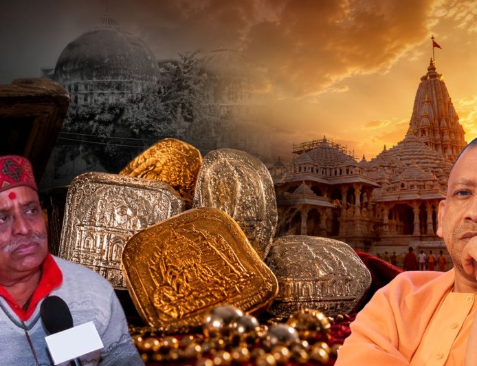 राम मंदिर से गायब हुई 1250 सोने-चांदी की शिलाएं , हिंदुवादी नेता संतोष दुबे ने किया दावा, बोले-2002 के बाद नहीं मिला शिलाओं का रिकॉर्ड