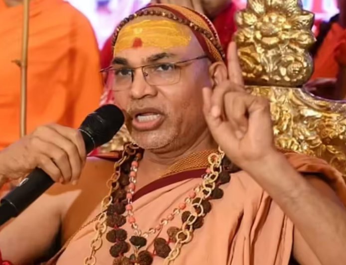 'आपके वोट से ही गायों पर चल रही छुरी', सहारनपुर में शंकराचार्य का बड़ा दावा, मांस निर्यात से लेकर कानूनों तक उठाए कई सवाल