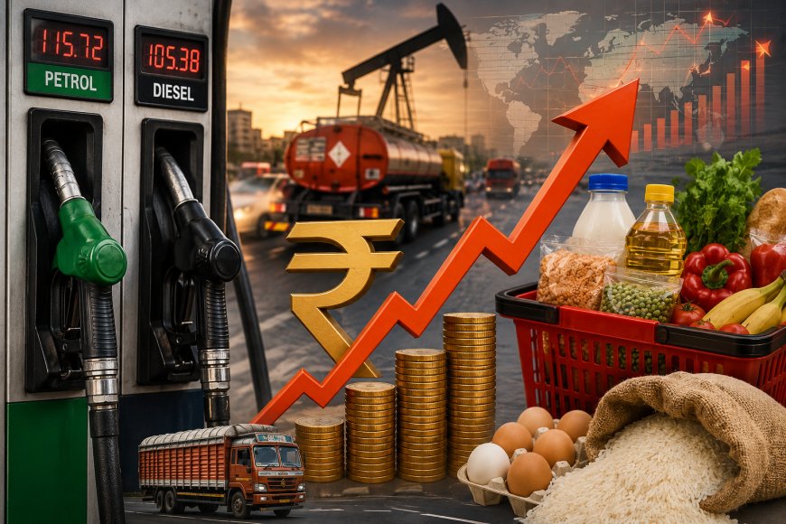 पेट्रोल-डीजल के बढ़ते दाम बढ़ाएंगे महंगाई… दूध, दाल, फल समेत रोजमर्रा की चीजें हो सकती हैं महंगी!