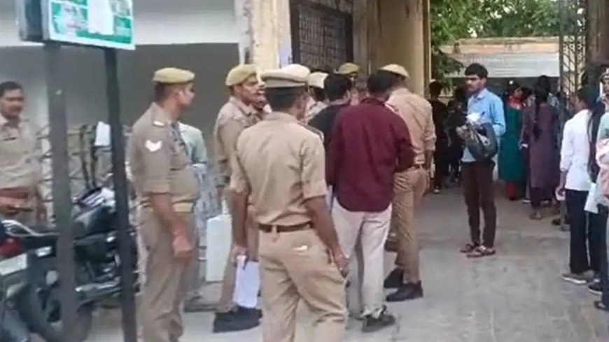 अंडरवियर में मोबाइल छिपाकर परीक्षा देने पहुंचा अभ्यर्थी, खुलासा होते ही मचा हड़कंप... 6 पुलिसकर्मी सस्पेंड