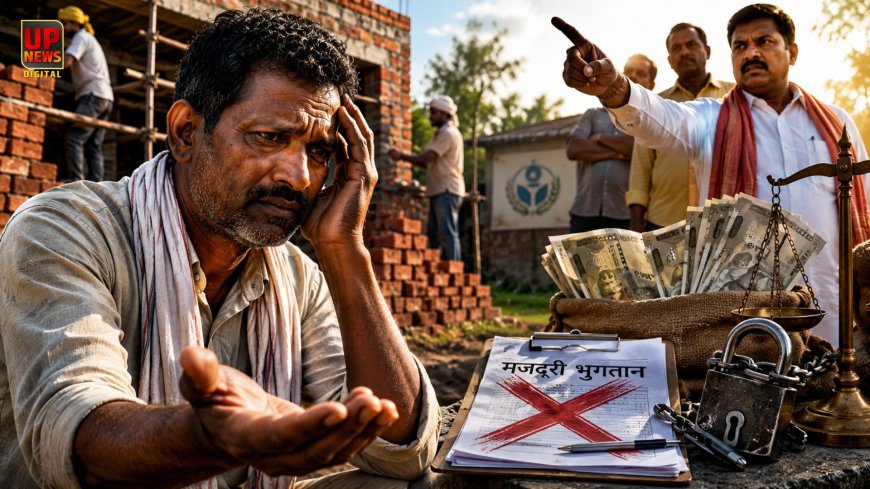 11 हजार की मजदूरी के लिए खा रहे दर-दर की ठोकरें, भुगतान मांगने पर दी गई जातिसूचक गाली और धमकी, राजगीर ने लगाए आरोप