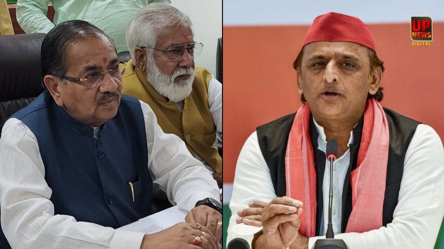"BJP जीते तो बेईमानी कैसे?" अखिलेश के आरोपों पर बीजेपी MLC का पलटवार, सपा मुखिया के महिलाओं को 40 हजार देने के वादे पर भी उठाए सवाल