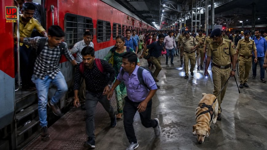 सीट नहीं मिली तो फैला दी बम की अफवाह, ट्रेन रुकते ही यात्री जान बचाकर भागे, लखनऊ में आधे घंटे तक रुकी रही ट्रेन