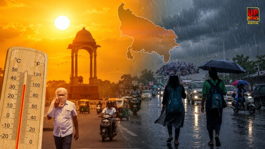 यूपी में 48 घंटे के अंदर होगी मानसून की एंट्री, भीषण गर्मी से निजात दिलाएगी बारिश, 38 जिलों में हीटवेव अलर्ट के साथ 32 जिलों में बारिश के आसार