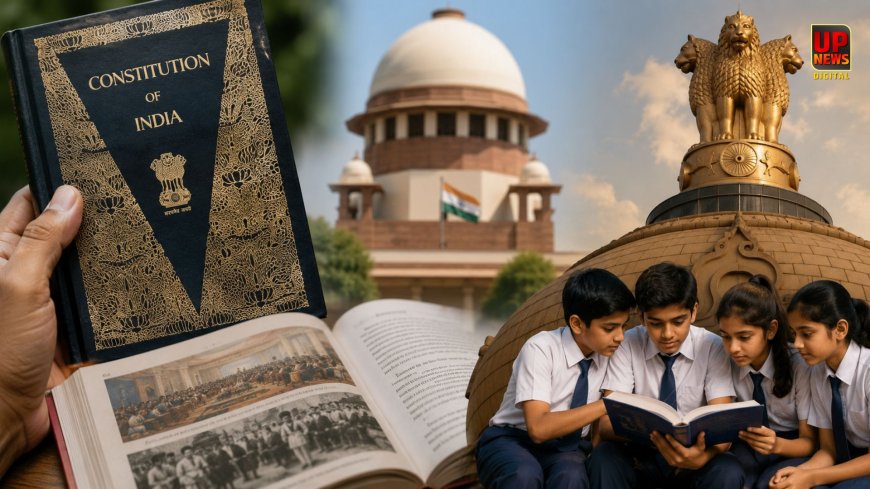 NCERT ने 9वीं की सोशल साइंस से हटाई संविधान की प्रस्तावना, इमरजेंसी को बताया लोकतंत्र की सबसे बड़ी परीक्षा, जयप्रकाश नारायण के आंदोलन को भी दी जगह 