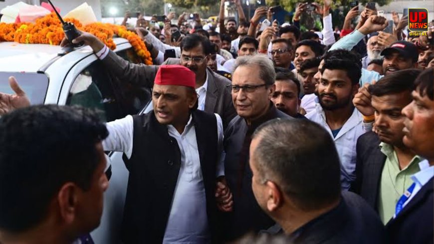 'नेशन फर्स्ट से डोनेशन फर्स्ट तक...' प्रयागराज से अखिलेश का भाजपा पर बड़ा हमला, राम मंदिर से पेपर लीक तक घेरा