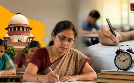 25 साल से बच्चों को पढ़ाने वाले शिक्षक अब खुद देंगे परीक्षा, UPTET-2026 देने वालों को मिलेगा विशेष अवकाश, UP के 1.86 लाख शिक्षकों को मिली बड़ी राहत