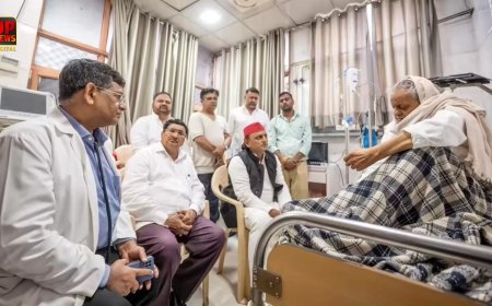 पूर्व मंत्री राजेंद्र चौधरी की अचानक बिगड़ी तबीयत, हार्ट अटैक की आशंका पर सिविल अस्पताल में हुए भर्ती, हाल जानने पहुंचे अखिलेश यादव