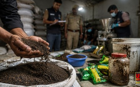 बाराबंकी में नकली चायपत्ती फैक्ट्री का भंडाफोड़, इस्तेमाल की हुई चायपत्ती को रंगकर ब्रांडेड पैक में बेच रहे थे, STF-FSDA की कार्रवाई में 800 किलो माल जब्त
