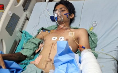 लखनऊ के लोहिया अस्पताल में इलाज कराने आया युवक हुआ अपाहिज, पेट के ऑपरेशन के दौरान हाथ में फैला इन्फेक्शन, परिजनों ने लगाया डॉक्टरों के लापरवाही का आरोप