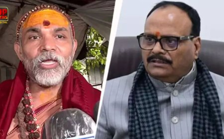 'भगवा चोले से जनता को भ्रमित करने की कोशिश...' शंकराचार्य की यात्रा पर डिप्टी CM ब्रजेश पाठक ने साधा निशाना, बोले- पहले राम मंदिर पर अपना रुख बताएं