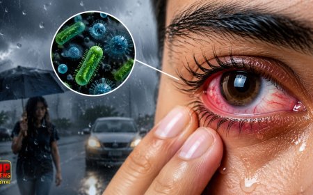 बारिश का पानी आंखों के लिए कितना सुरक्षित? मानसून में बढ़ रहे आई इंफेक्शन के मामलों के बीच डॉक्टरों की बड़ी सलाह, इन लक्षणों को भूलकर भी नजरअंदाज न करें