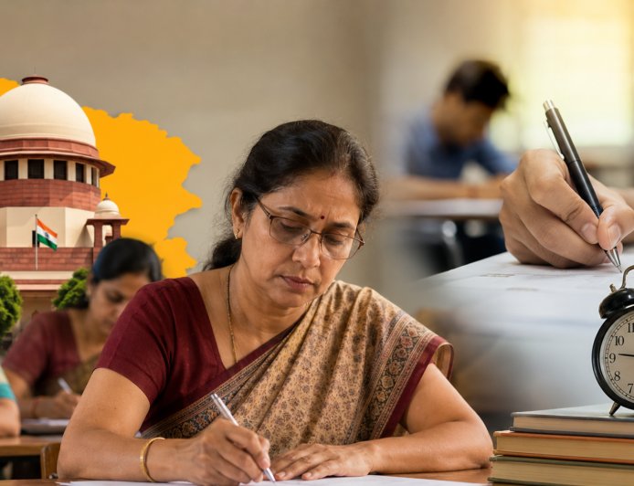 25 साल से बच्चों को पढ़ाने वाले शिक्षक अब खुद देंगे परीक्षा, UPTET-2026 देने वालों को मिलेगा विशेष अवकाश, UP के 1.86 लाख शिक्षकों को मिली बड़ी राहत