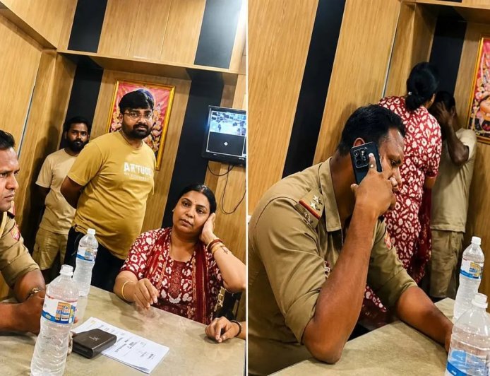 सुल्तानपुर में BJP नेत्री का थप्पड़ कांड, चौकी इंचार्ज के सामने युवक को मारा थप्पड़, वीडियो वायरल होने के बाद दर्ज हुई FIR