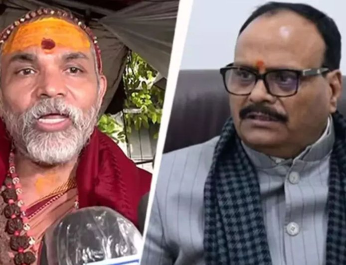 'भगवा चोले से जनता को भ्रमित करने की कोशिश...' शंकराचार्य की यात्रा पर डिप्टी CM ब्रजेश पाठक ने साधा निशाना, बोले- पहले राम मंदिर पर अपना रुख बताएं