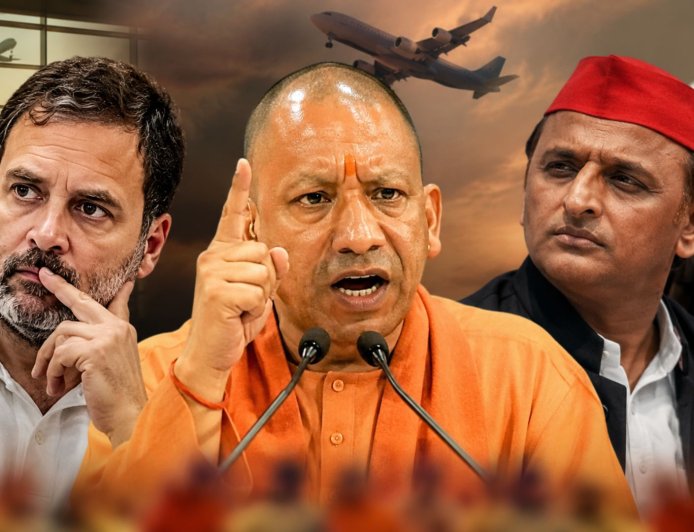 'दोनों युवराज किसके पैसे पर विदेश जाते हैं?' सीएम योगी ने राहुल-अखिलेश पर साधा निशाना, कानून-व्यवस्था और त्योहारों पर भी रखी सरकार की बात