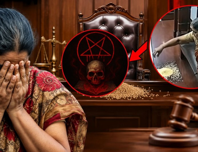 जज की कुर्सी पर महिला छिड़क रही थी सरसों के दाने, काला जादू करने के आरोप में हुई गिरफ्तार,  CCTV में कैद हुई थी महिला की हरकत