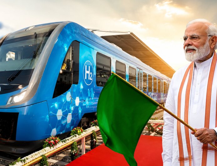 भारत की पहली हाइड्रोजन ट्रेन को PM मोदी ने दिखाई हरी झंडी, हरियाणा के जींद और सोनीपत के बीच हुई शुरुआत, दुनिया का पांचवां देश बना भारत