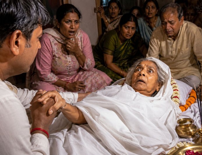 आगरा में मौत के 17 घंटे बाद लौटी सांसें, अंतिम विदाई से पहले महिला ने कहा- मैं जिंदा हूं, परिवार में मच गई अफरा-तफरी