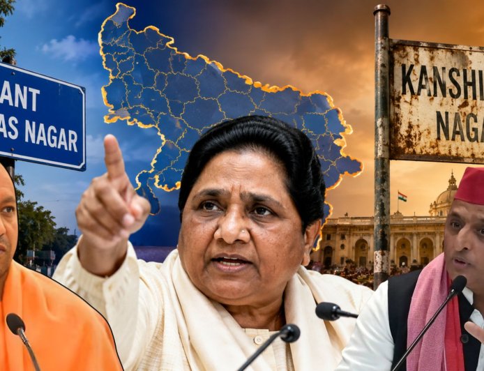 संत रविदास नगर के बाद अब कांशीराम नगर बनाने की मांग, मायावती ने योगी सरकार से कहा- 9 अक्टूबर से पहले बहाल हों महापुरुषों के नाम वाले जिले