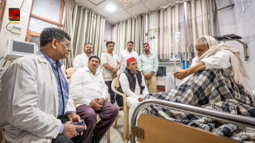 पूर्व मंत्री राजेंद्र चौधरी की अचानक बिगड़ी तबीयत, हार्ट अटैक की आशंका पर सिविल अस्पताल में हुए भर्ती, हाल जानने पहुंचे अखिलेश यादव