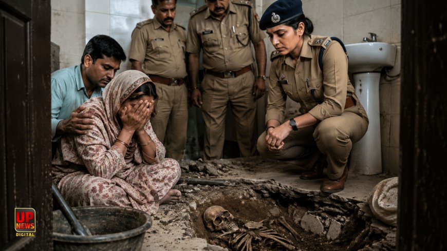 पति की हत्या कर बाथरूम में दफनाया शव, आगरा में 45 दिन तक पुलिस को गुमराह करती रही पत्नी, फिर जेठ के एक सवाल ने खोल दिया पूरा राज