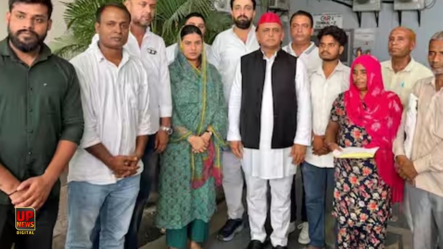 ललिता हत्याकांड पर गरमाई यूपी की सियासत, इकरा हसन ने पीड़ित परिवार को अखिलेश से मिलवाया, सपा मुखिया बोले- सदन में उठाएंगे मामला,