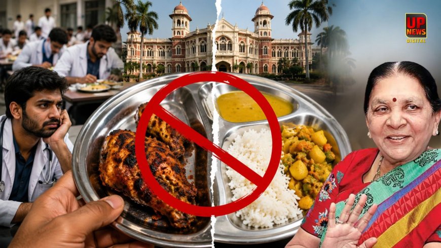 KGMU हॉस्टलों में नॉनवेज बैन पर शुरू हुई सियासत, सपा ने कहा- तुगलकी फरमान, भाजपा बोली- विश्वविद्यालय तय करेगा छात्रों का भोजन