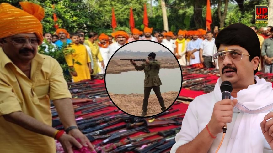 राजा भैया का अचूक निशाना, स्टेट शूटिंग चैंपियनशिप में जीता कांस्य पदक, दिल्ली में दिखाया दम, जानिए हथियारों का शौक कैसे बना पहचान