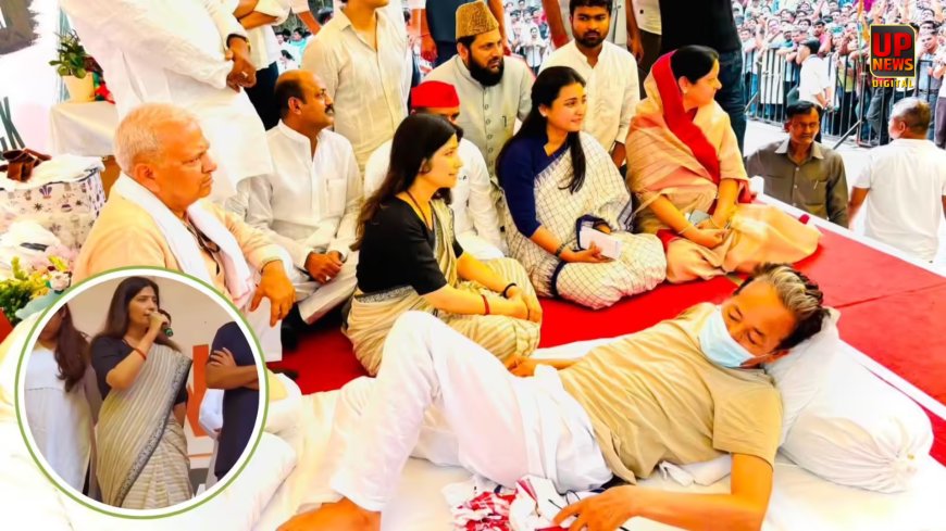 डिंपल यादव पहुंचीं सोनम वांगचुक के अनशन में, बोलीं- 20 जुलाई को खत्म होगी भूख हड़ताल; CJP ने कहा- इस पर अभी नहीं बनी सहमति