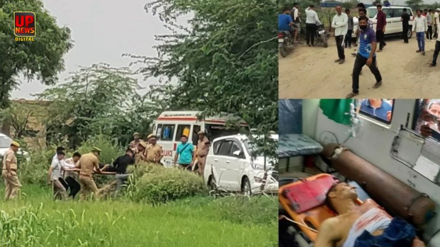 पुलिसवालों को गोली मारने वाले दो बदमाशों का हुआ एनकाउंटर, 300 जवानों ने घेरा खेत, 2 घंटे तक चला मुठभेड़, ट्रेन से कूदकर भागे थे