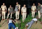 फतेहपुर में चोरी-नकबजनी गैंग से पुलिस की मुठभेड़, दो बदमाशों के पैर में लगी गोली, मंदिर के घंटे, ट्यूबवेल मोटर और चोरी की बाइक बरामद