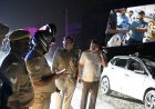 अयोध्या में गश्त पर निकली पुलिस टीम की कार ट्रेलर से टकराई, दरोगा की हुई मौत, सिपाही की हालत गंभीर