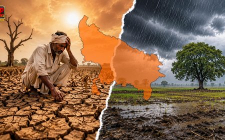 यूपी के 28 जिले सूखे की चपेट में, आधा मानसून बीता फिर भी 27% कम बारिश, अब अगस्त-सितंबर तय करेंगे राहत मिलेगी या बढ़ेगा संकट