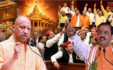 '100 चूहे खाकर बिल्ली हज को चली' सदन शुरू होते ही चढ़ावा विवाद को लेकर मचा हंगामा, सपा वेल में उतरी, मथुरा-काशी तक पहुंची बहस
