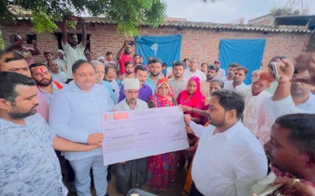 गौतम मौर्य हत्याकांड में सरकार का बड़ा कदम, CM योगी से मुलाकात के बाद पीड़ित परिवार को मिले 5 लाख रुपए, अब परिवार को मिलेंगी ये बड़ी सुविधाएं