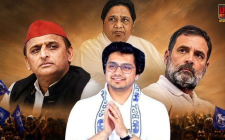 'अखिलेश-राहुल 50 साल के बूढ़े, इन्हें अंकल कहूंगा' 2 साल बाद चुनावी रैली में दिखे आकाश आनंद, हाथरस में घोषित किया प्रत्याशी