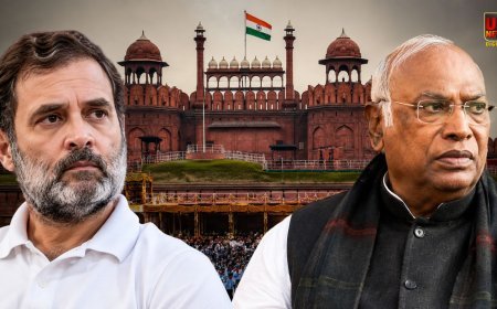 राहुल-खड़गे लगातार दूसरे साल लालकिले के समारोह से रहे दूर, 2024 में पांचवीं लाइन में बैठाने पर हुआ था विवाद, BJP ने कांग्रेस पर साधा निशाना