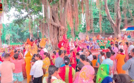 500 साल बाद मंदिर से बाहर निकले रामलला, कुबेर टीला पर हुआ झूला बिहार, जय श्रीराम के जयघोष से गूंज उठी रामनगरी