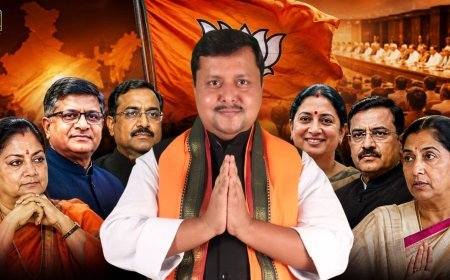 नितिन नवीन की नई टीम में किसका कद बढ़ा, किसे मिली बड़ी जिम्मेदारी, देखें पूरी लिस्ट...