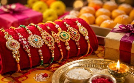 इस बार की राखी लोगों के लिए बनी खुशियों की त्योहार, रक्षा बंधन पर 30 हजार करोड़ का बाजार, डिजाइनर राखियों से बदली त्योहार की तस्वीर