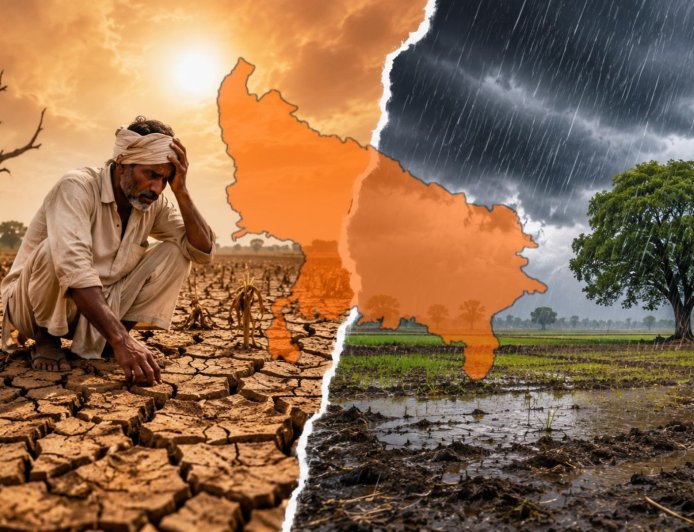 यूपी के 28 जिले सूखे की चपेट में, आधा मानसून बीता फिर भी 27% कम बारिश, अब अगस्त-सितंबर तय करेंगे राहत मिलेगी या बढ़ेगा संकट