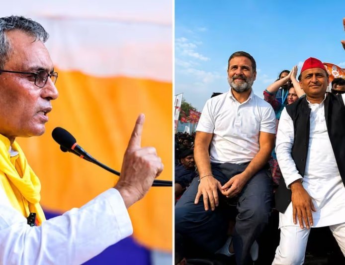 'बड़का भैया प्रयागराज में फ्लॉप तो छोटका भैया AC में बंद' अखिलेश-राहुल पर ओपी राजभर का तंज, बोले- 200-200 सीट बांट लो