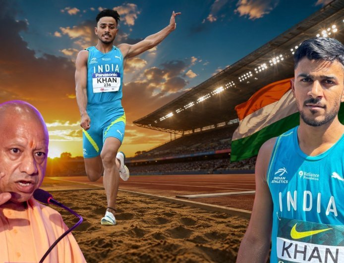 प्रतापगढ़ के शाहनवाज ने अमेरिका में गाड़ा तिरंगा, 7.73 मीटर की छलांग से वर्ल्ड एथलेटिक्स U-20 के फाइनल में बनाई जगह, CM योगी ने दी बधाई