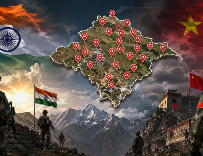 भारत के दांव से चारों खाने चित हुआ चीन, अरुणाचल के 27 स्थानों को भारत ने नक्शे में दी आधिकारिक पहचान, चीन ने जताई आपत्ति 