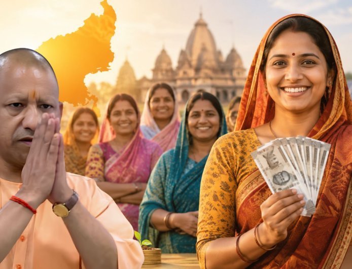 योगी सरकार महिलाओं को बांटेगी 50 हजार रुपए, चुनाव से पहले करेगी बड़ा ऐलान, जानिए किसे मिलेगा लाभ