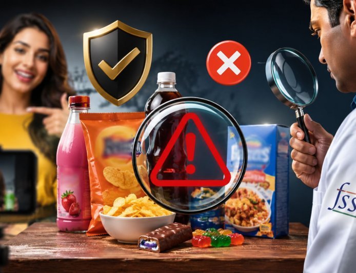 फूड प्रोडक्ट्स के झूठे दावों पर FSSAI सख्त, अब सेलिब्रिटी और इंफ्लुएंसर भी नहीं बचेंगे, विज्ञापन से पहले मानने होंगे 3 नियम