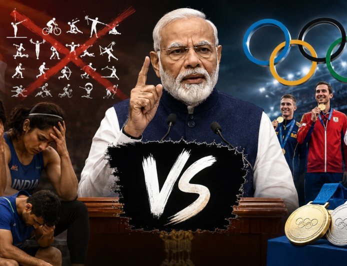 ओलंपिक में भारत पीछे क्यों? PM मोदी ने बताई कड़वी सच्चाई, बोले- आधे खेलों में लेते ही नहीं हिस्सा
